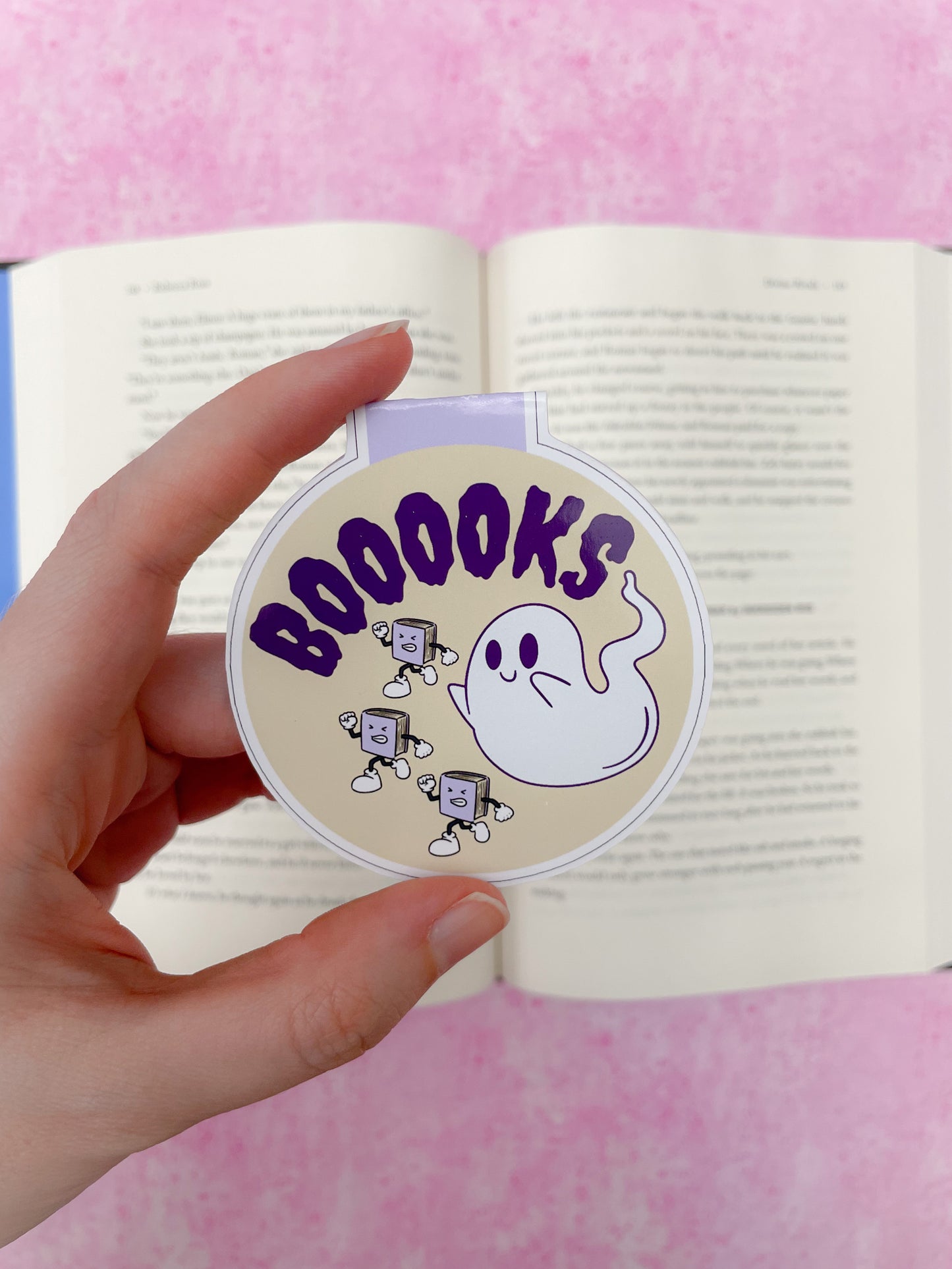 Boooks Ghost Magnetic Bookmark
