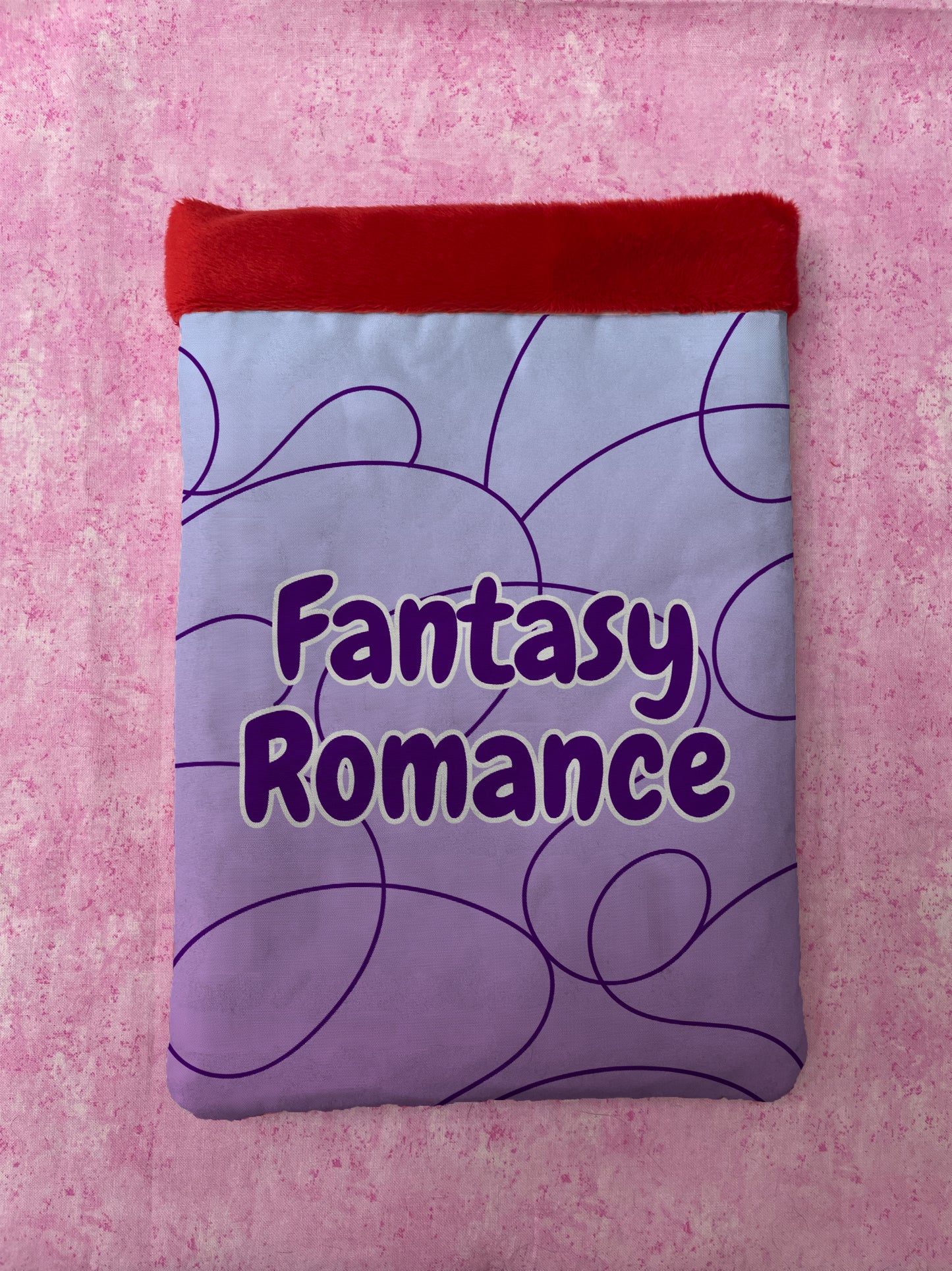 Fantasy Romance Book Sleeve for Romantasy Readers - Book Holder