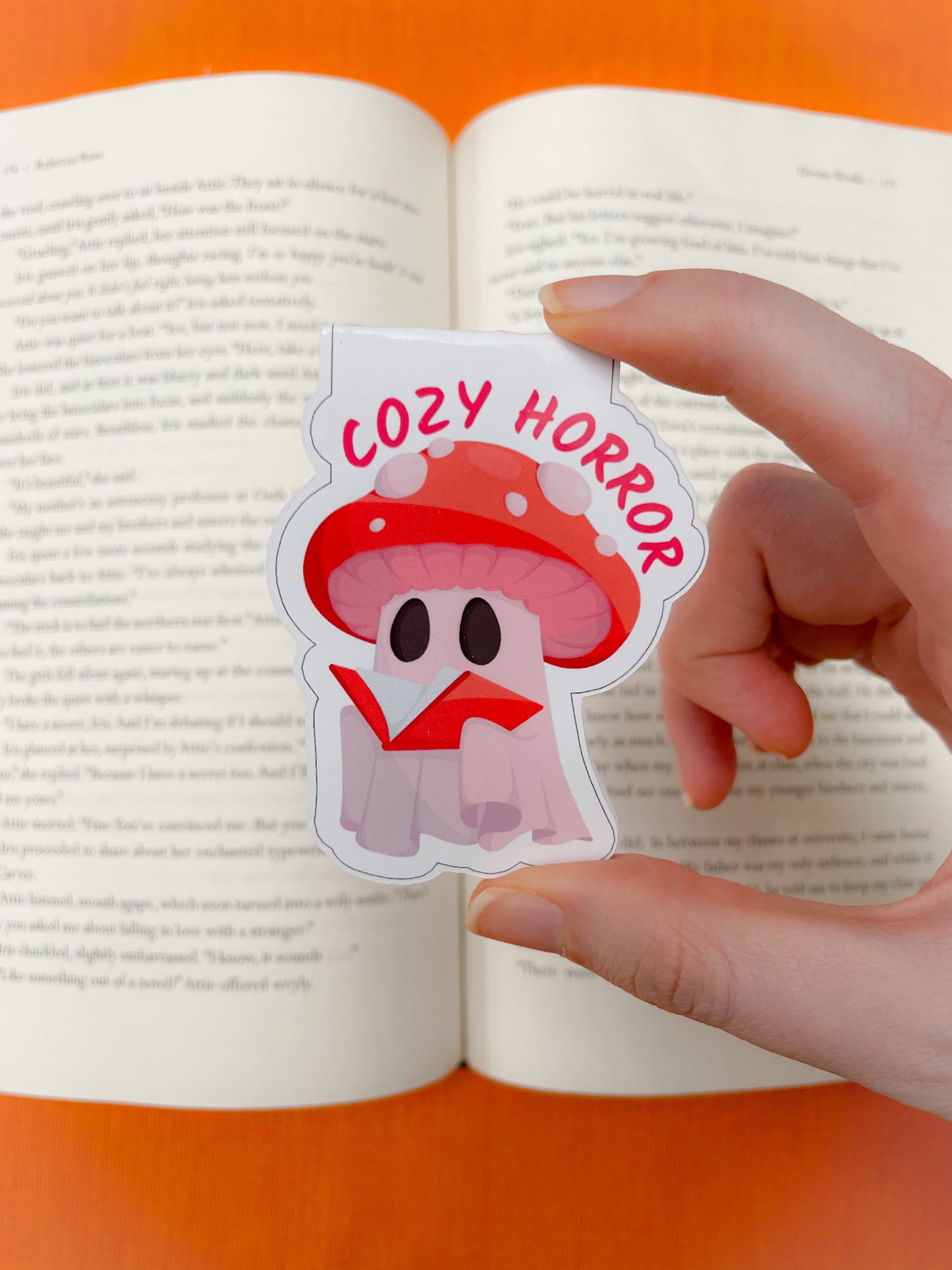 Cozy Horror Magnetic Bookmark