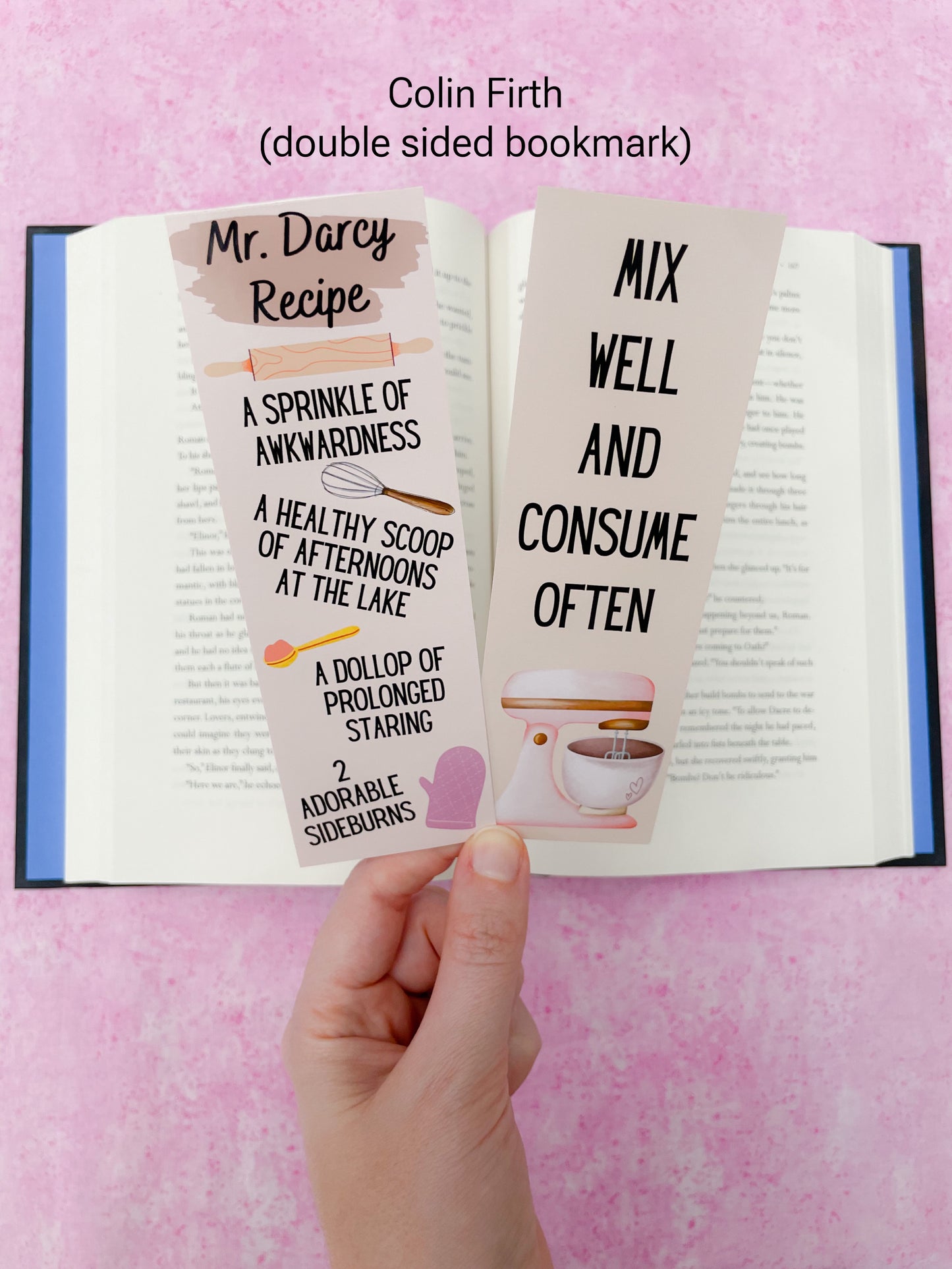 Mr Darcy Recipe Colin Firth Matthew Macfadyen Bookmarks - Matthew Macfadyen