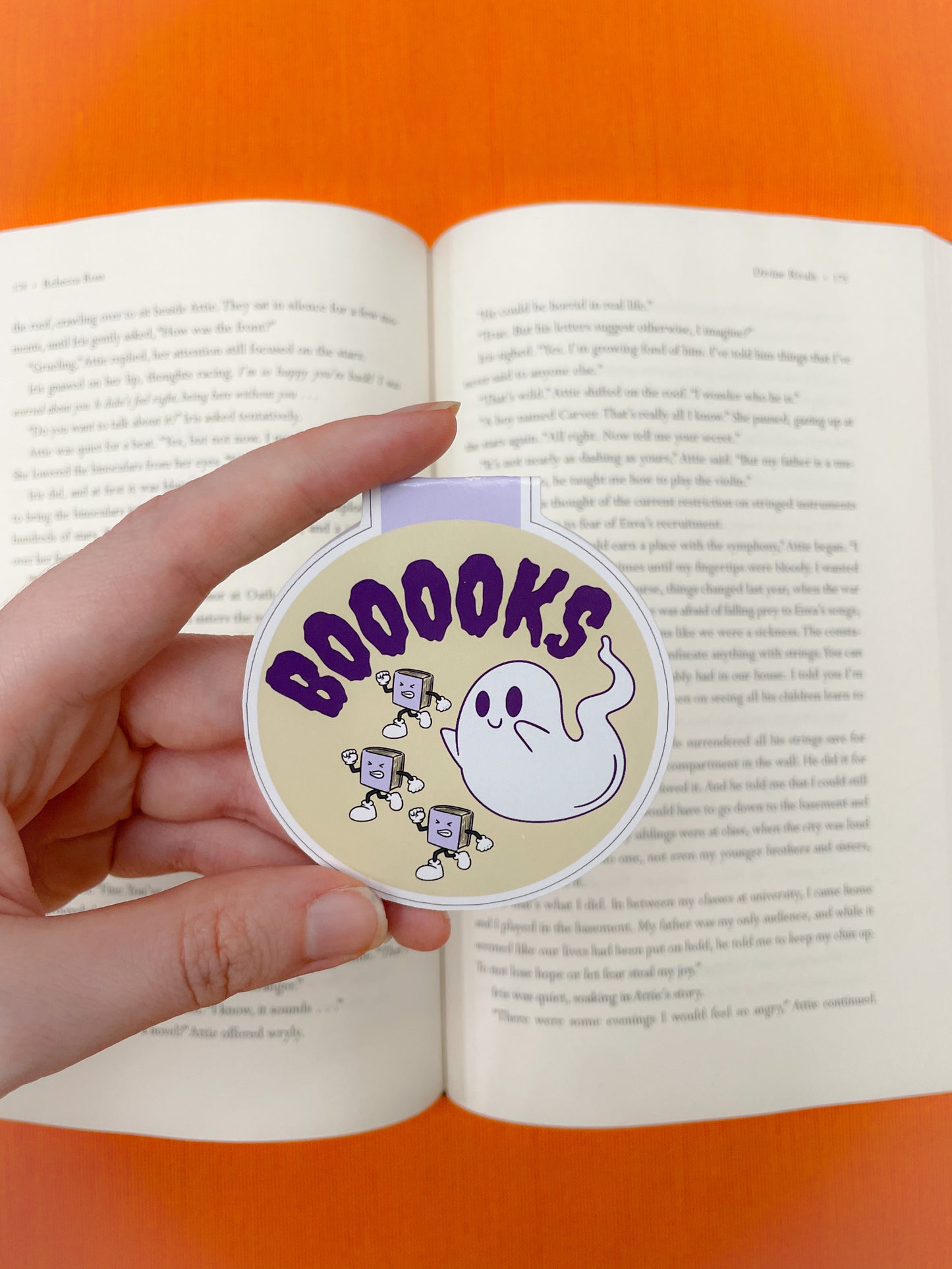 Boooks Ghost Magnetic Bookmark