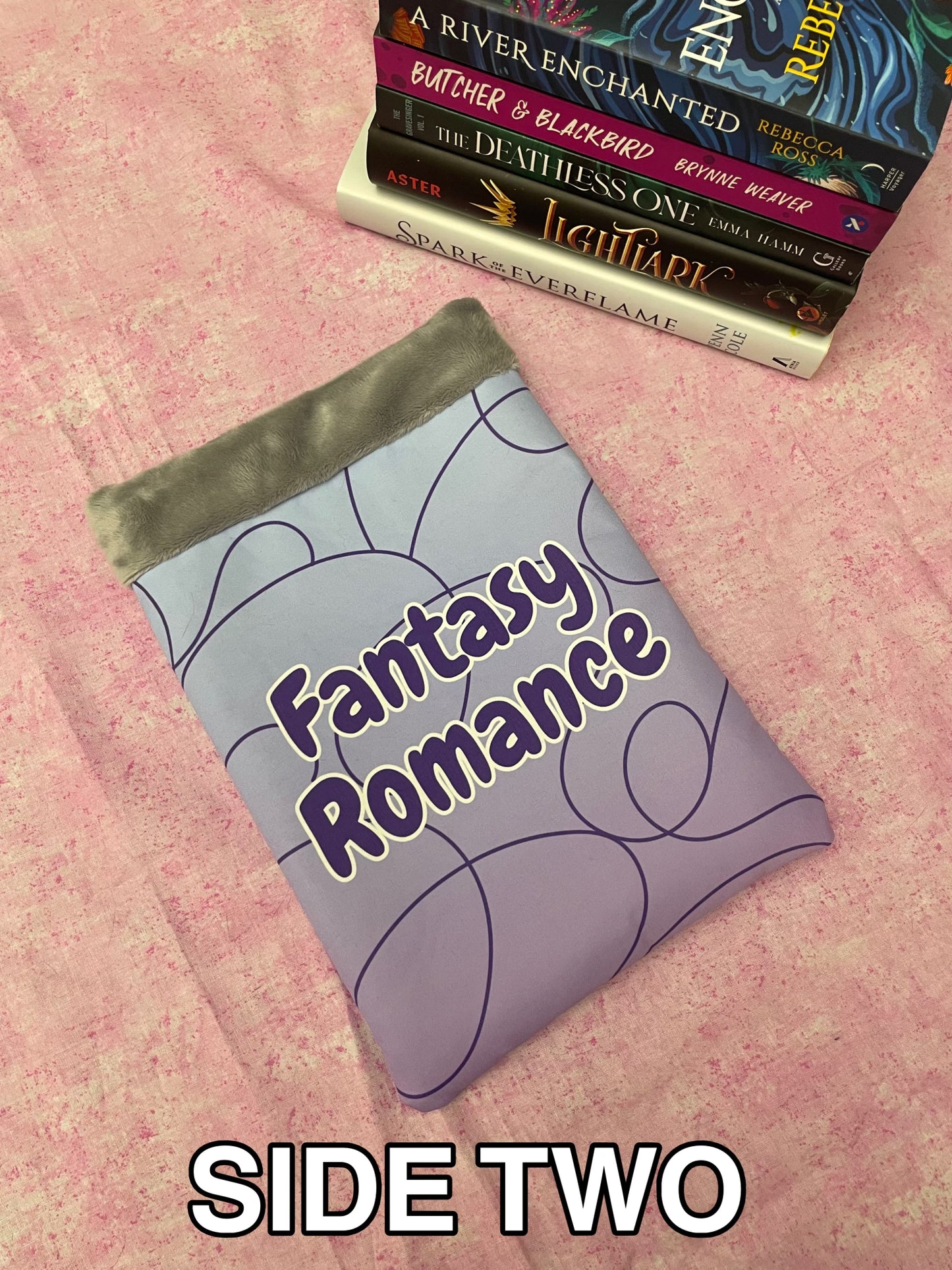 Fantasy Romance Book Sleeve for Romantasy Readers - Book Holder