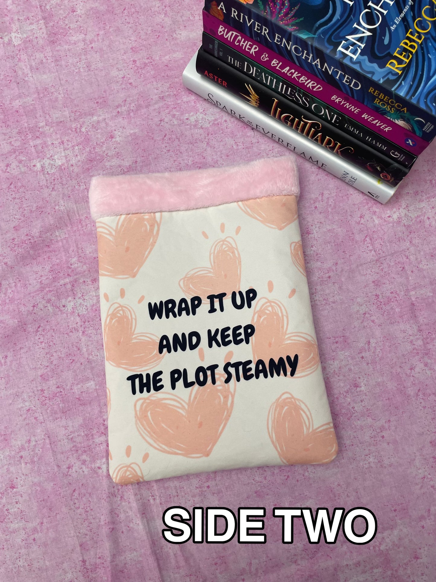 Book Condom Book Sleeve - Humorous Romance Lovers Book Holder
