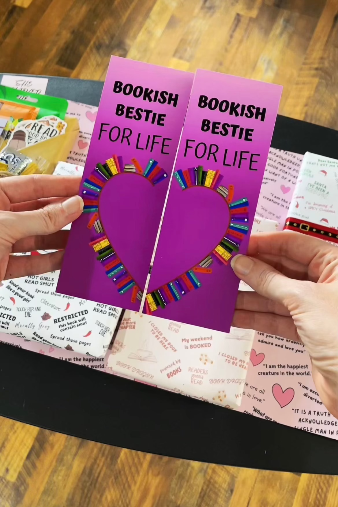 Bookish Bestie Blind Date with a Book - Customizable blind book dates